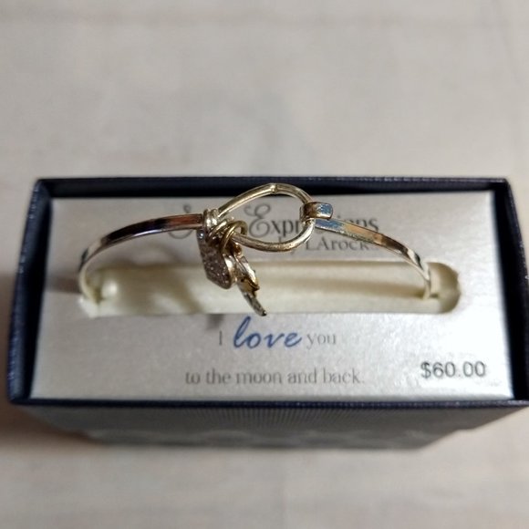 I LOVE YOU TO THE MOON & BACK Bracelet w/Charms - Picture 2 of 7